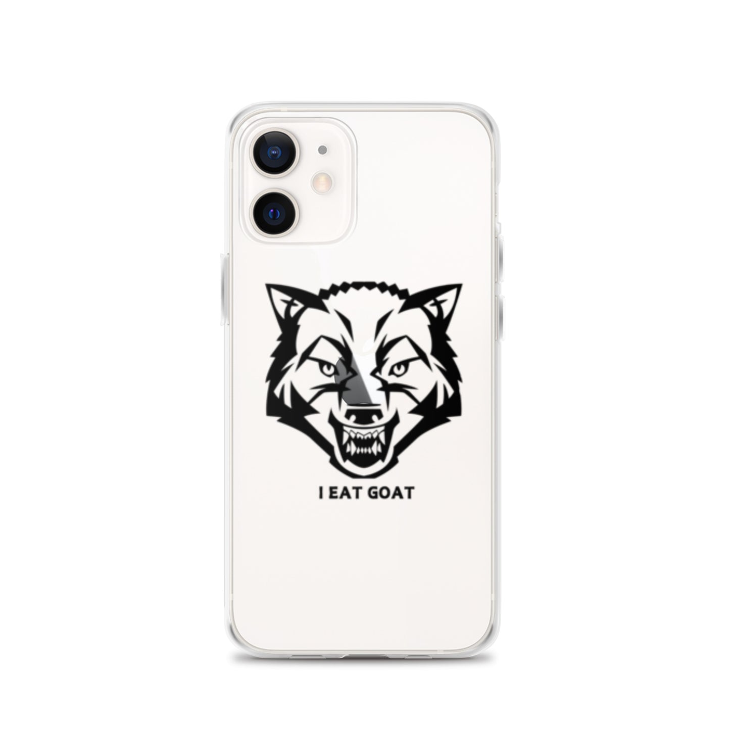 Clear Case for iPhone® #ieatgoat