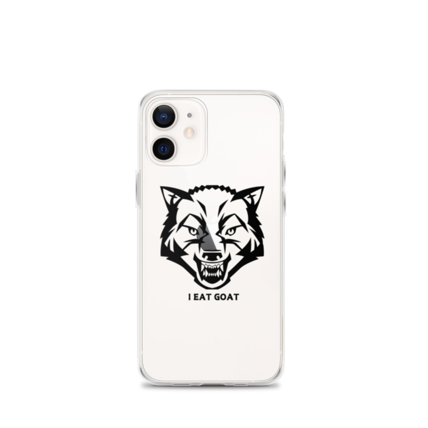 Clear Case for iPhone® #ieatgoat