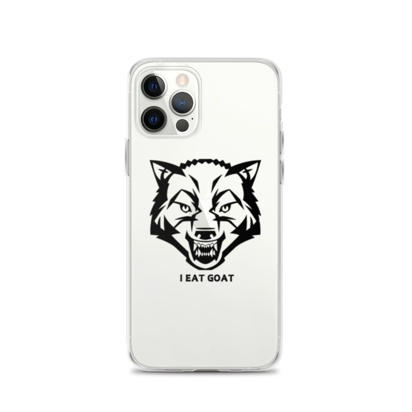 Clear Case for iPhone® #ieatgoat