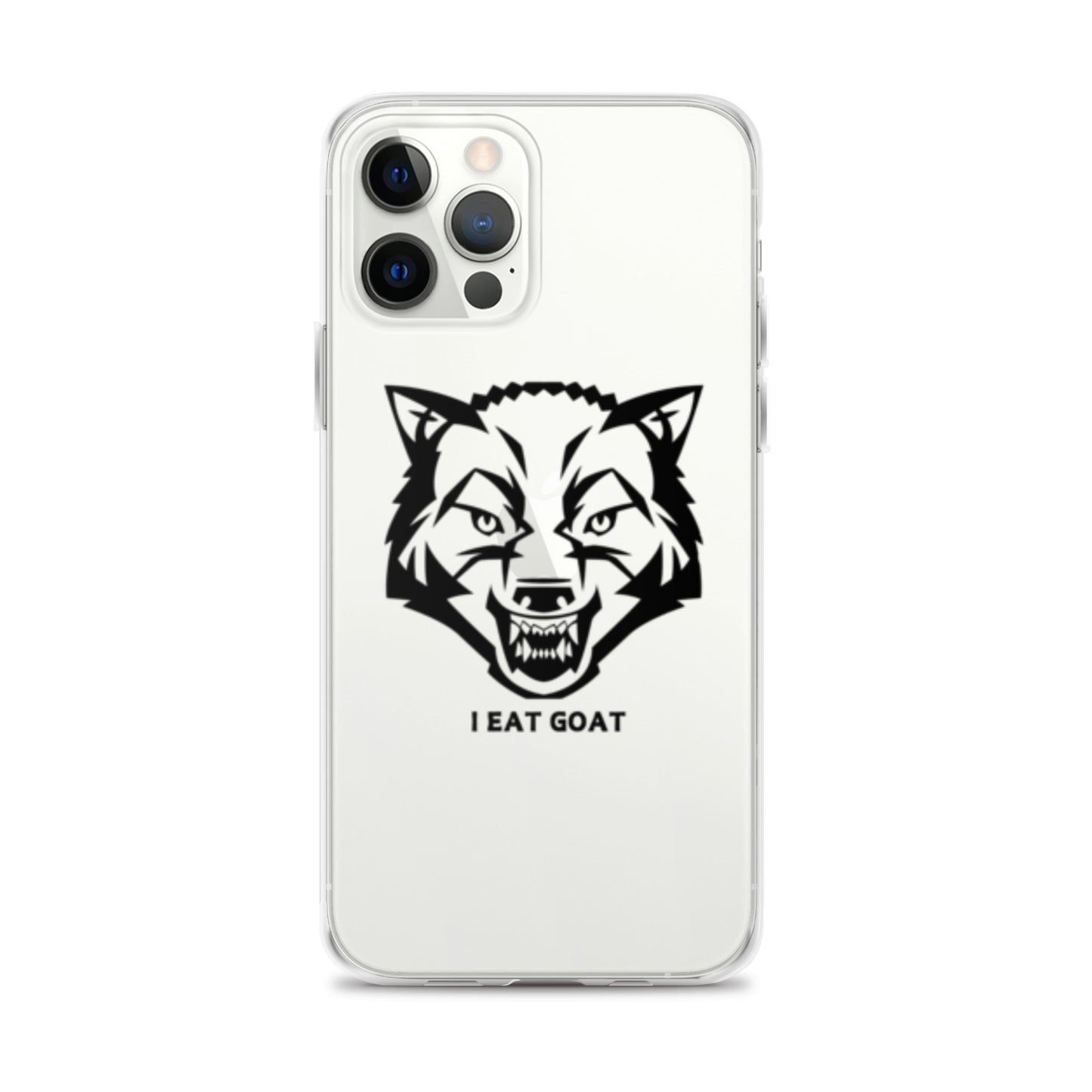 Clear Case for iPhone® #ieatgoat