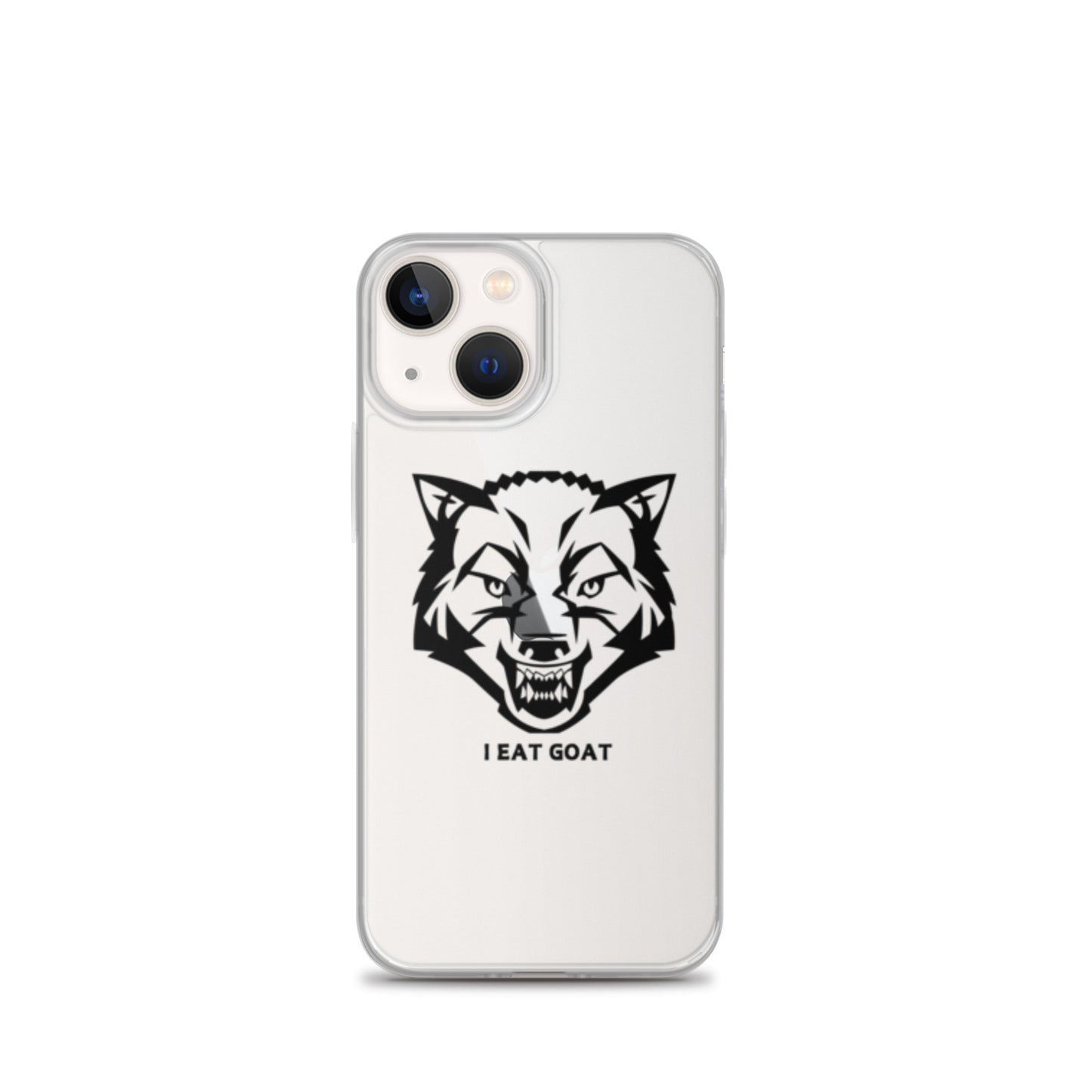 Clear Case for iPhone® #ieatgoat