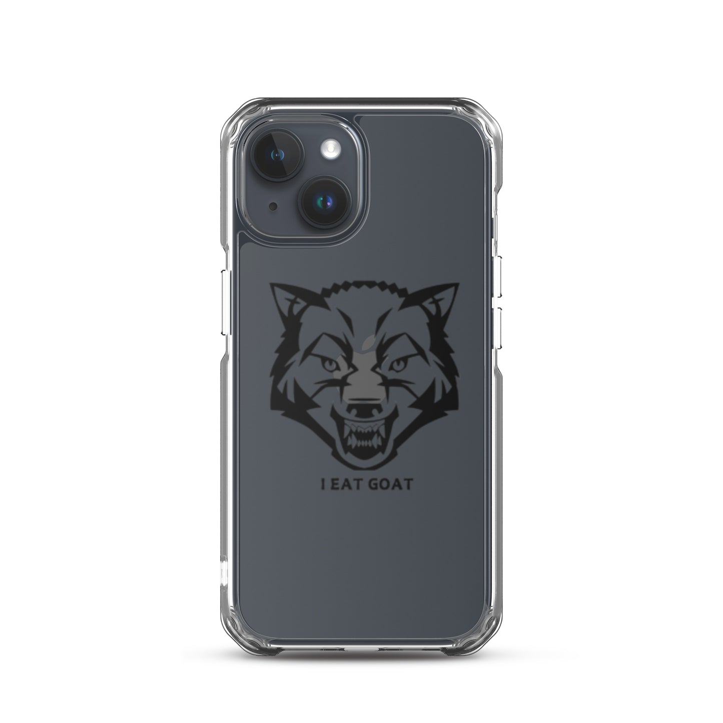 Clear Case for iPhone® #ieatgoat