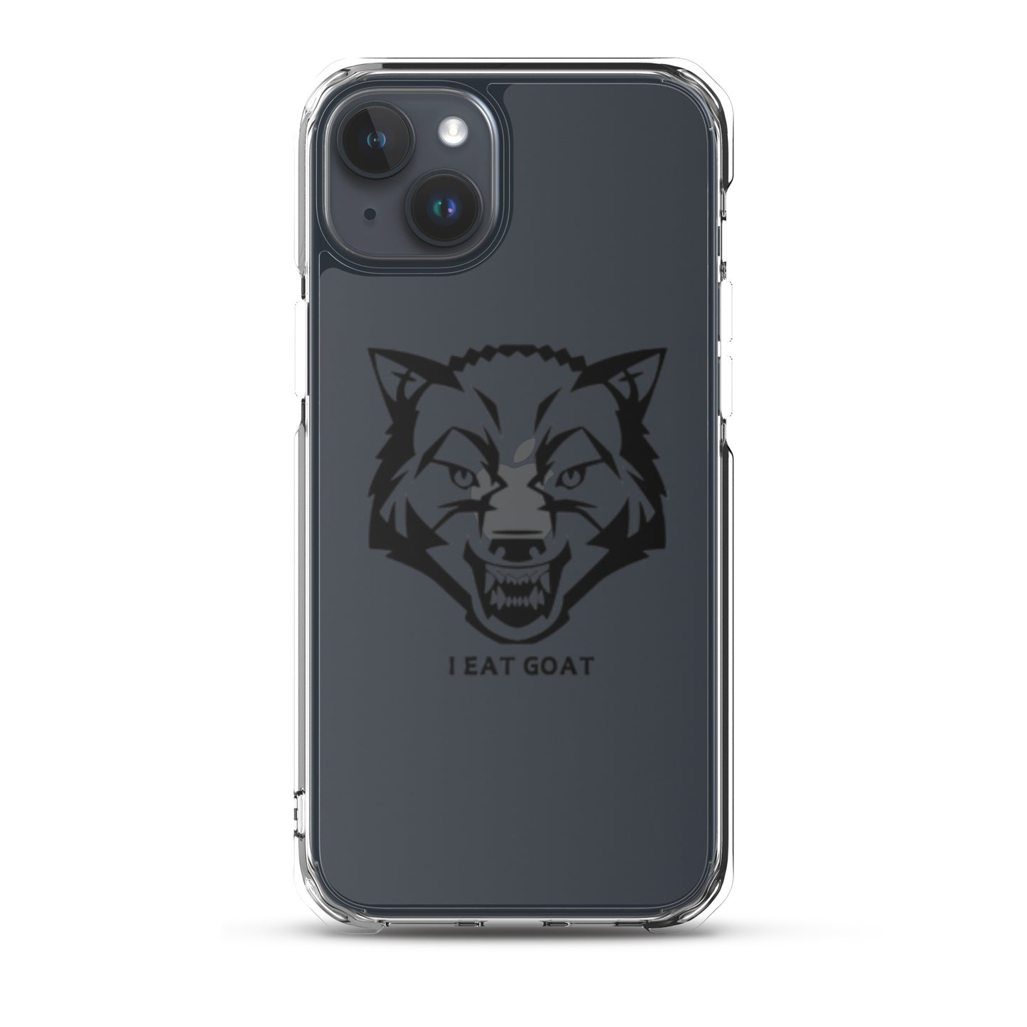 Clear Case for iPhone® #ieatgoat