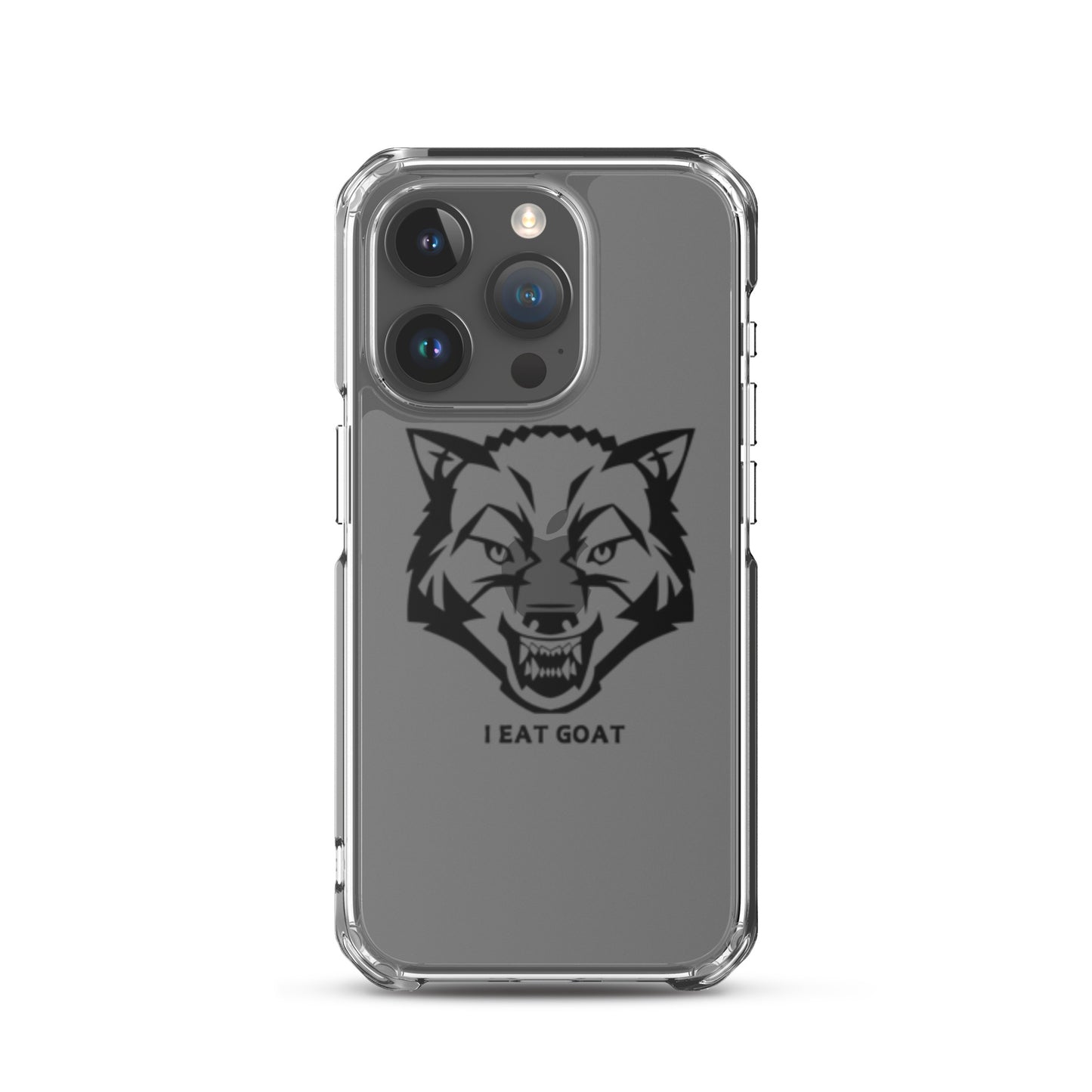 Clear Case for iPhone® #ieatgoat