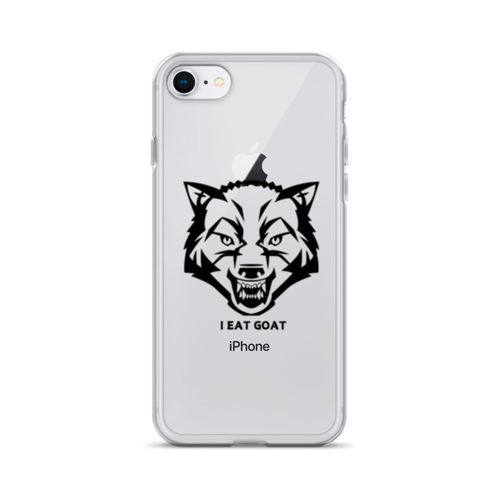 Clear Case for iPhone® #ieatgoat