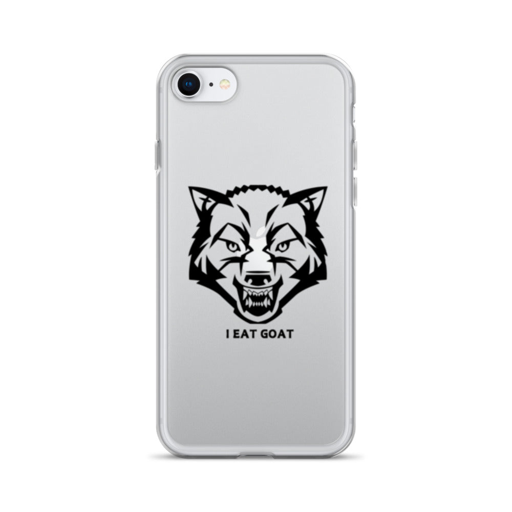 Clear Case for iPhone® #ieatgoat