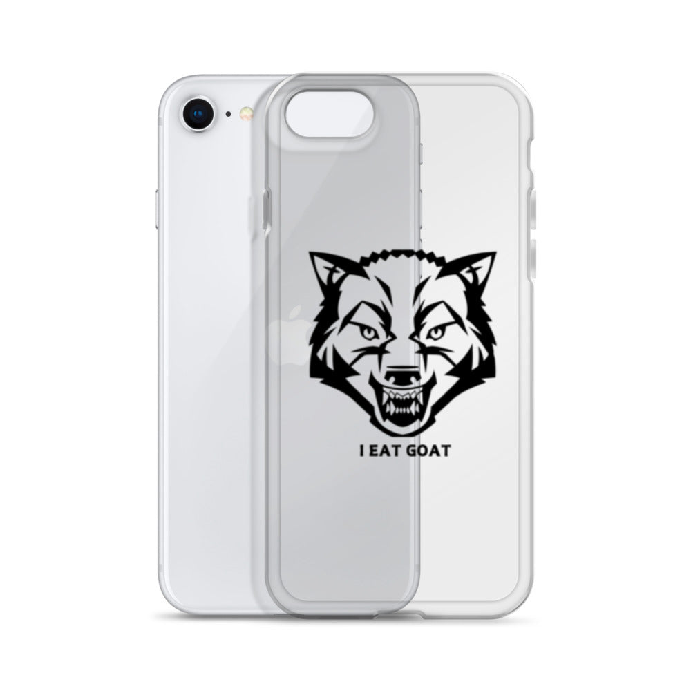 Clear Case for iPhone® #ieatgoat