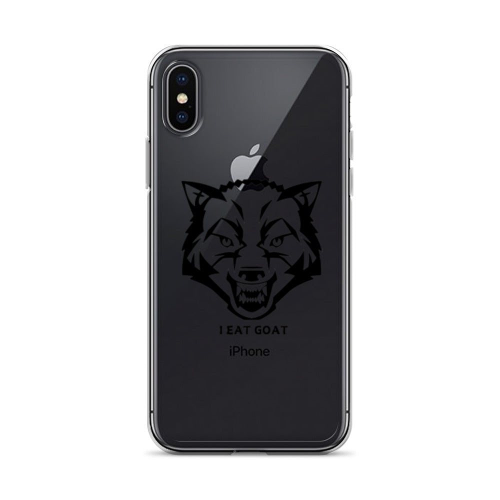 Clear Case for iPhone® #ieatgoat