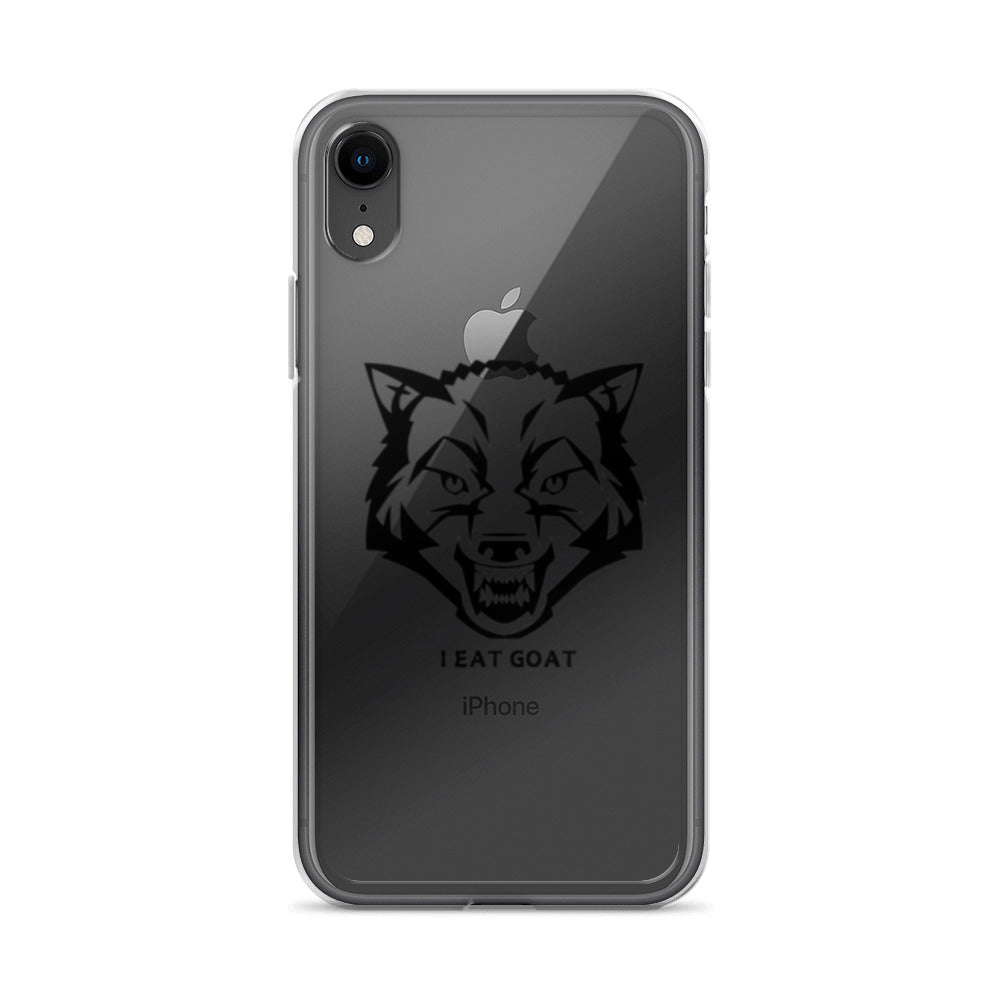 Clear Case for iPhone® #ieatgoat