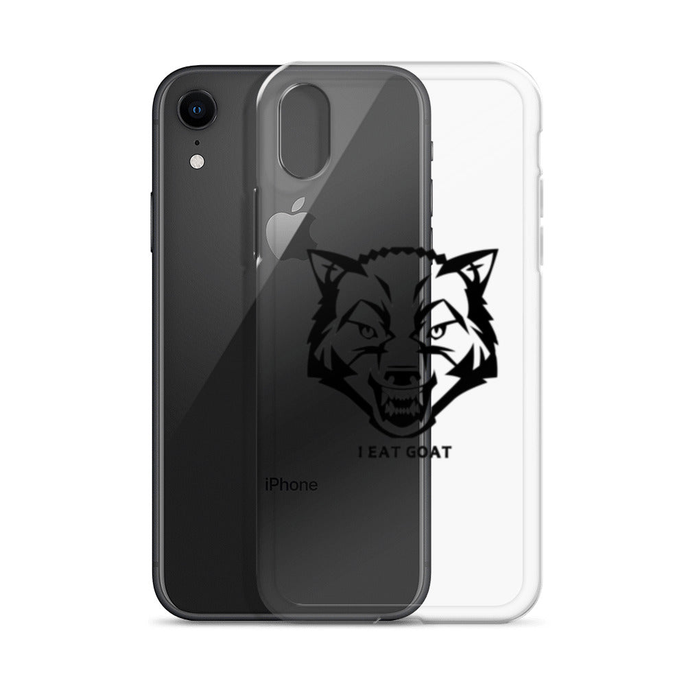 Clear Case for iPhone® #ieatgoat